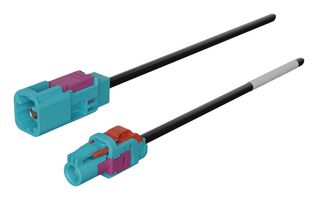 MOLEX 2257752112 RF CABLE, HFM PLUG-JACK, 50 OHM, 1M