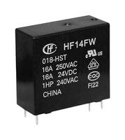 HONGFA HF14FW/012-HST POWER RELAY, SPST-NO, 16A, 12VDC, TH