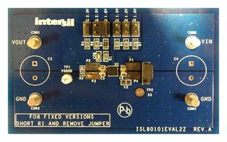 RENESAS ISL80101EVAL2Z EVALUATION KIT, LDO LINEAR REGULATOR, 1A ROHS COMPLIANT: YES