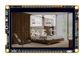 MIKROELEKTRONIKA MIKROE-4174 DEV BOARD, MULTIMEDIA & GUI-CENTRIC ROHS COMPLIANT: YES
