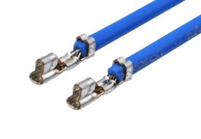 JST / JAPAN SOLDERLESS TERMINALS ASPHSPH24B102 CABLE ASSY, CRIMP SKT-SKT, 102MM, BLUE ROHS COMPLIANT: YES