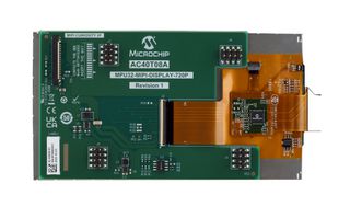 MICROCHIP AC40T08A EVALUATION KIT, 5.5", 4-LANE LCD DISPLAY