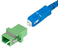 STARTECH SIMPLEXSCAPCF COUPLER, SC-SC SIMPLEX, APC, SINGLEMODE