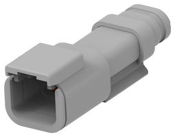 DEUTSCH - TE CONNECTIVITY DTM04-2P-E007 AUTOMOTIVE CONN, RCPT, 2POS, 250V