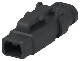 DEUTSCH - TE CONNECTIVITY DTM06-2S-EE03 AUTOMOTIVE CONN, PLUG, 2POS, 250V