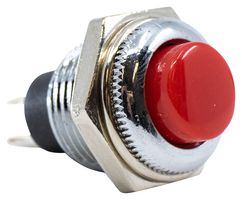 E-SWITCH RP3502MARED PUSHBUTTON SW, SPST-NO, 3A/120VAC, PANEL