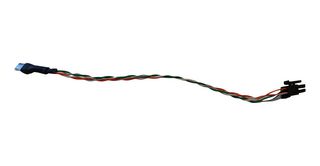 MULTICOMP PRO MP016966 USB CABLE, 2X2 PIN-USB MICRO PLUG, 150MM ROHS COMPLIANT: YES