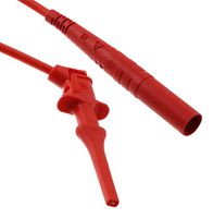 POMONA 6248-12-2. Test Lead, Minigrabber, Hook Clip to 4mm