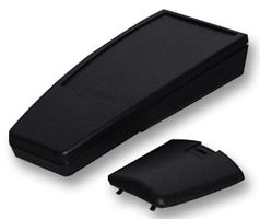 OKW / ENCLOSURES A9068109F Enclosure, IP41, Handheld, 35.41 mm, 74.4 mm, 168 mm, ABS (Acrylonitrile Butadiene Styrene), Black RoHS Compliant: Yes
