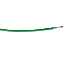 RAYCHEM - TE CONNECTIVITY FLDWC0311-0.25-5 Wire, Flexlite, 24 AWG, 0.25 mm , 600 V, Green, 328 ft, 100 m RoHS Compliant: Yes
