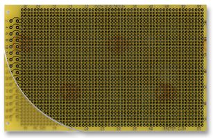 ROTH ELEKTRONIK RE525-LF PCB, EUROCARD, FR4, 2.54MM