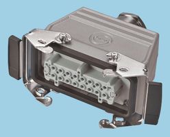 LAPP 10.1270+10.1970+12.9545 Rectangular Power Connector, Coupler Kit, EPIC HBE Series, Screw, Receptacle, 24, Socket RoHS Compliant: Yes