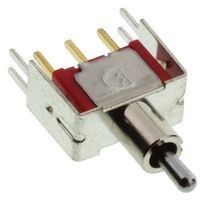 MULTICOMP PRO 1MS5T2B4V2RE SWITCH, TOGGLE, SPDT, 100mA, 20V