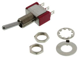 C&K COMPONENTS 7103SD9ABE INTERRUPTOR PALANCA SPDT 0.4VA 20V THT