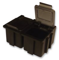 LICEFA SMD-BOX N1-6-6-10-1 LS BOX, SMD, 16X12X15MM, B=BLACK, L=TRANSP