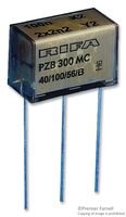 KEMET PZB300MC13R30 FILM CAPACITOR, 0.1UF, 275VAC, RADIAL