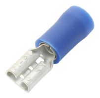 MULTICOMP PRO FDD2-187(8) FEMALE DISCONNECT, 4.9X0.8MM, CRIMP, BLUE