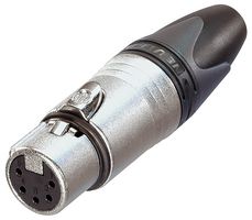 NEUTRIK NC5FXX XLR Audio Connector, Jack, 5, Cable Moun