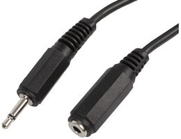 PRO SIGNAL PSG00102 3.5MM SOCKET TO PLUG - MONO/3M ROHS COMPLIANT: YES