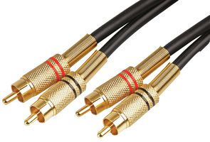 PRO SIGNAL PSG00460 GOLD SUPERIOR PHONO LEAD - 3M ROHS COMPLIANT: YES