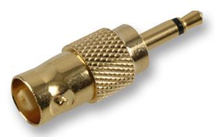 PRO SIGNAL PSG02771 ADAPTOR, BNC SKT TO 3.5 JACK P, GOLD ROHS COMPLIANT: YES