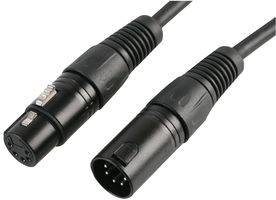 PULSE PLS00414 LEAD, XLR DMX, 5P 2PAIR, 10M ROHS COMPLIANT: YES