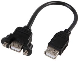 PRO SIGNAL PSG03800 ADAPTOR LEAD, USB A TO A, SOCKETS, 135MM ROHS COMPLIANT: YES