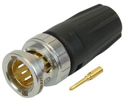 NEUTRIK NBNC75BRU11 RF CONN, BNC PLUG, 75 OHM, CABLE ROHS COMPLIANT: YES
