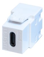 TUK KCUCCWH USB ADAPTOR, 3.1 TYPE C RCPT-RCPT, WHITE