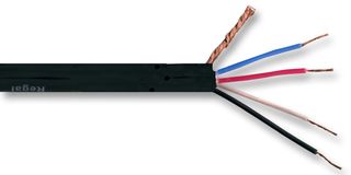 PRO POWER STAR00100 STARQUAD MICROPHONE CABLE BLACK 100M