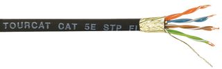 VAN DAMME 268-450-000 CABLE, CAT 5E, STP, 100M
