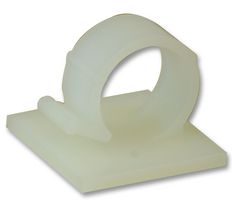 HELLERMANNTYTON RA18 (50 PACK) CABLE CLIP S/ADHESIVE 18MM 50/PK NAT