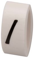 MULTICOMP PRO MP015579 CABLE MARKER, CARRIER, BLK/WHT, SLASH ROHS COMPLIANT: YES