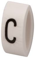 MULTICOMP PRO MP015594 CABLE MARKER, CARRIER, BLACK/WHITE, C
