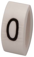 MULTICOMP PRO MP015608 CABLE MARKER, CARRIER, BLACK/WHITE, O