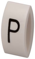 MULTICOMP PRO MP015609 CABLE MARKER, CARRIER, BLACK/WHITE, P ROHS COMPLIANT: YES