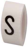 MULTICOMP PRO MP015612 CABLE MARKER, CARRIER, BLACK/WHITE, S ROHS COMPLIANT: YES