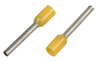 PRO POWER PET1010 GERMAN SINGLE FERRULE 1.00MM YELLOW ROHS COMPLIANT: YES