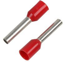 PRO POWER PET1515 GERMAN SINGLE FERRULE 1.50MM RED, PK100 ROHS COMPLIANT: YES
