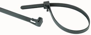 PRO POWER 0315HV200 RELEASABLE CABLE TIES 200MM X 8.00MM ROHS COMPLIANT: YES