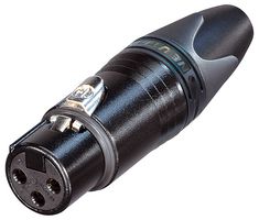 NEUTRIK NC3FXX-BAG XLR Audio Connector, Jack, 3, Cable Moun