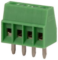 PHOENIX CONTACT 1725672 TERMINAL BLOCK, WIRE TO BRD, 4POS, 20AWG