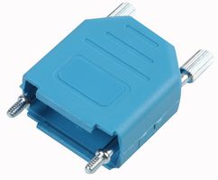 MH CONNECTORS MHDPPK9-B-K D SUB BACKSHELL, NYLON (PA) BODY, DE