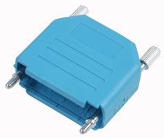 MH CONNECTORS MHDPPK15-B-K BACKSHELL, D, BLUE, 15WAY