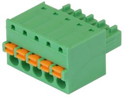 IMO PRECISION CONTROLS 21.1551M/5-E TERMINAL BLOCK, PLUGGABLE, 5POS, 16AWG