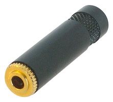 REAN NYS240BG SOCKET, 3, 5MM JACK, BLACK, 3POLE