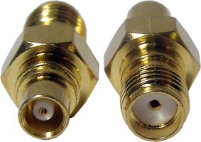 RF SOLUTIONS ADP-SMAF-MCXF ADAPTOR, MCX FEMALE TO SMA FEMALE ROHS COMPLIANT: YES