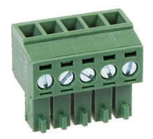 MULTICOMP PRO MC000059 TB PLUGGABLE, 3.5MM, 5POSITIONS, 26AWG
