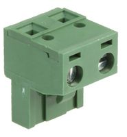 MULTICOMP PRO MC000216 TERMINAL BLOCK, PLUGGABLE, 2POS, 14AWG