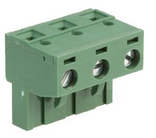 MULTICOMP PRO MC000217 TERMINAL BLOCK, PLUGGABLE, 3POS, 14AWG